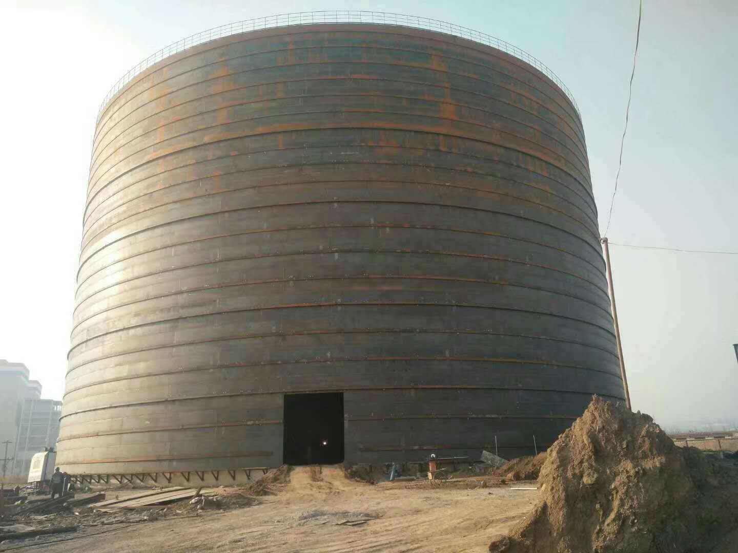 扎鲁特承建大型钢板库的好处及原理